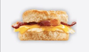 Jack In The Box Bacon, Egg & Cheese Biscuit