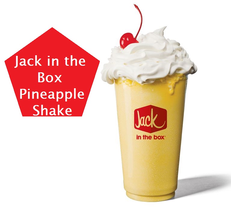 Jack in the Box Pineapple Shake