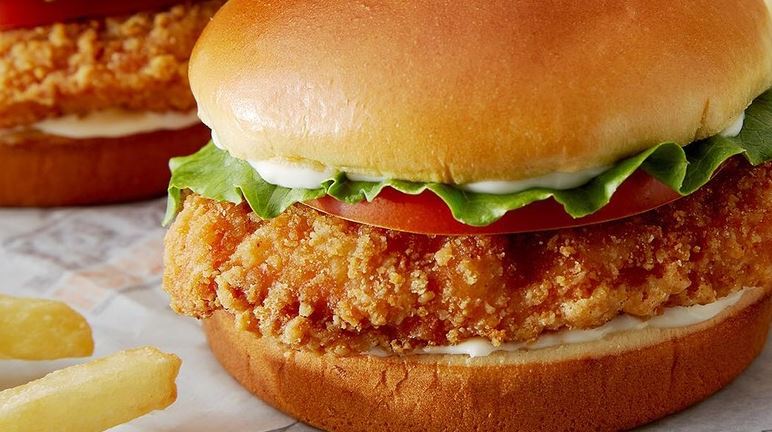 Burger King Crispy Chicken Sandwich