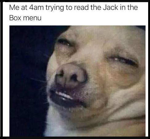 Facebook Can't Believe Jack In The Box Posted This Hilariously Relatable Meme